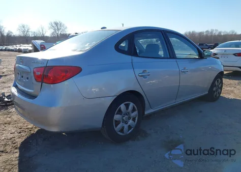 2008 Hyundai Elantra Gls/Se from USA, damaged, VIN KMHDU46D78U356596